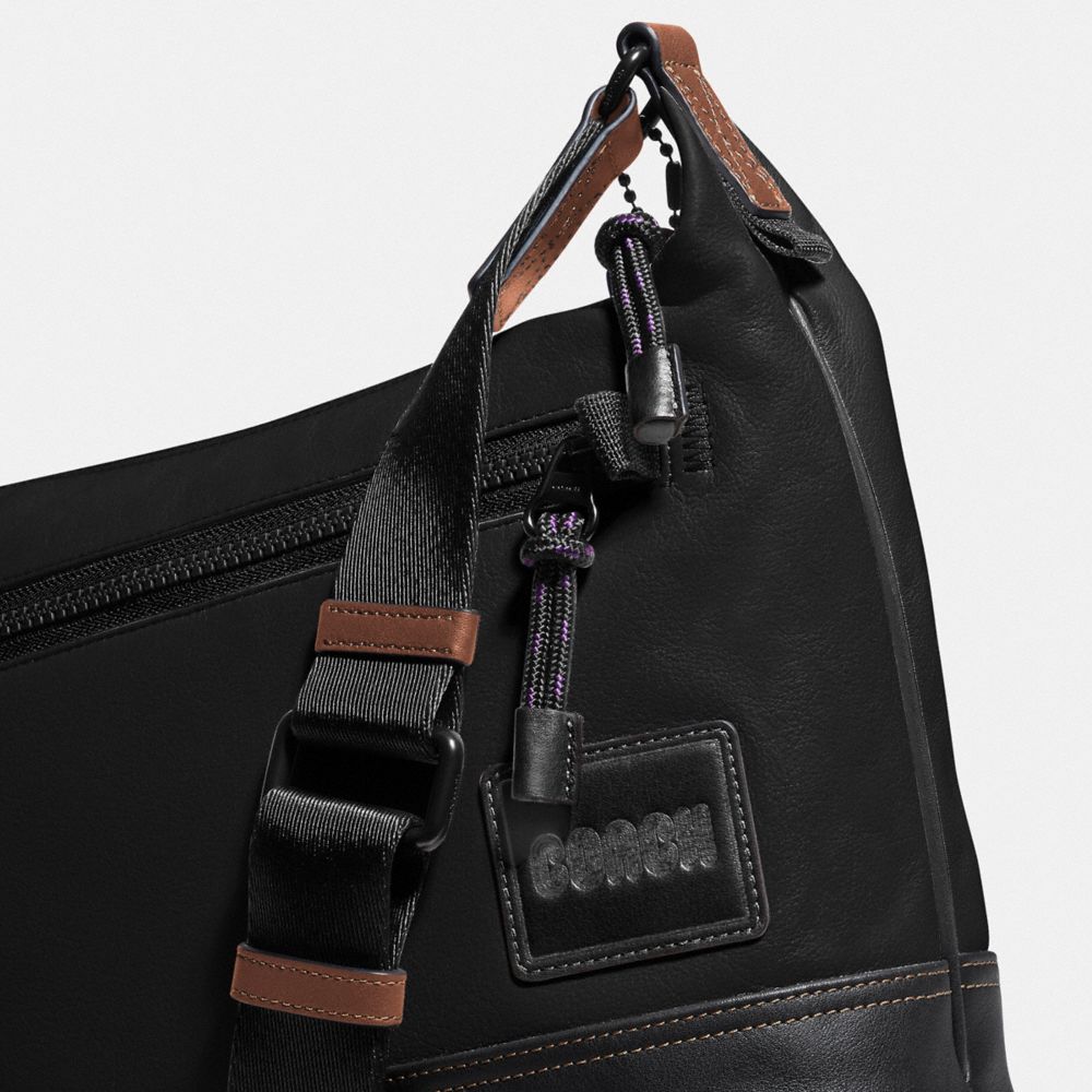 COACH® | Pacer Messenger 25 With Coach Patch