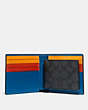 3 In 1 Wallet In Signature Canvas With Coach Patch