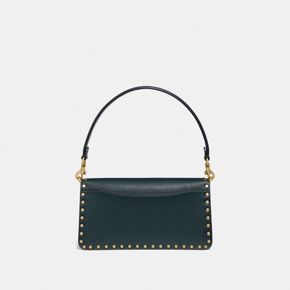 COACH®,Tabby Shoulder Bag 26 In Colorblock With Rivets,,Back View