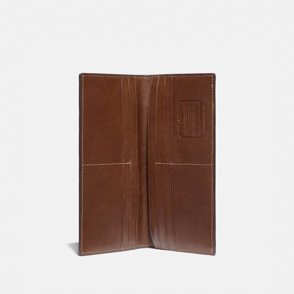 Breast pocket wallet discount in signature leather