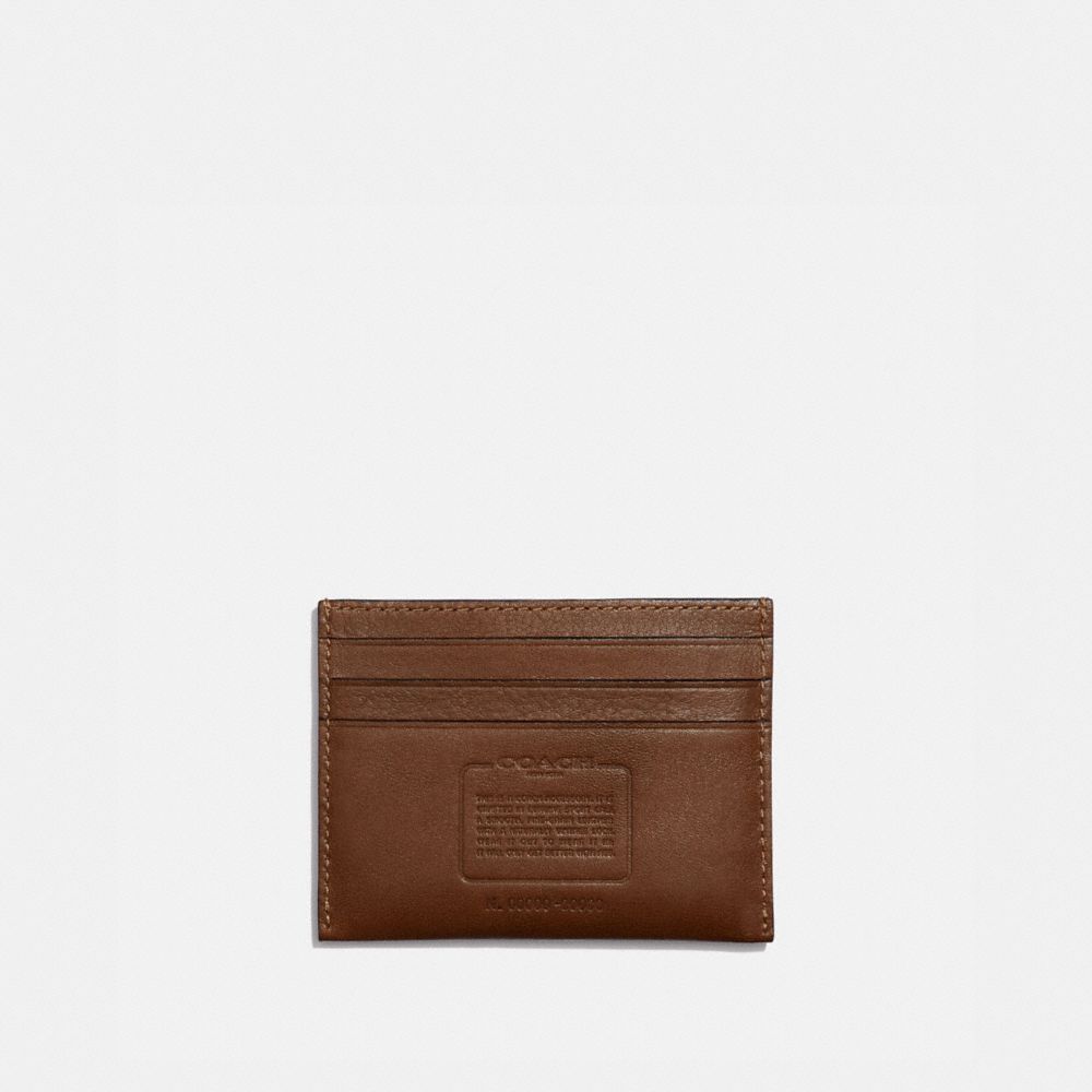 Coach Men's Flat Card Case in Sport Calf