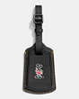 Mickey Luggage Tag In Glovetanned Leather