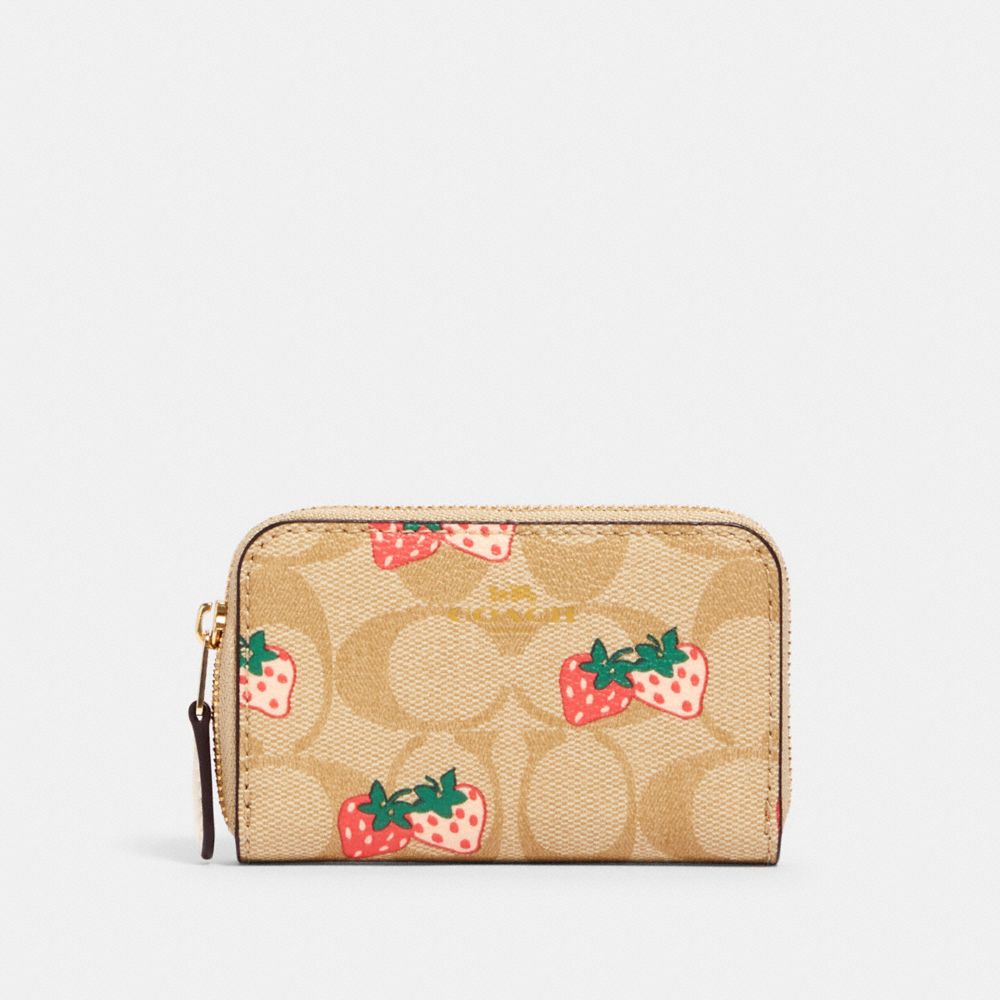 Coach Outlet Weekly Pill Box In Signature Canvas