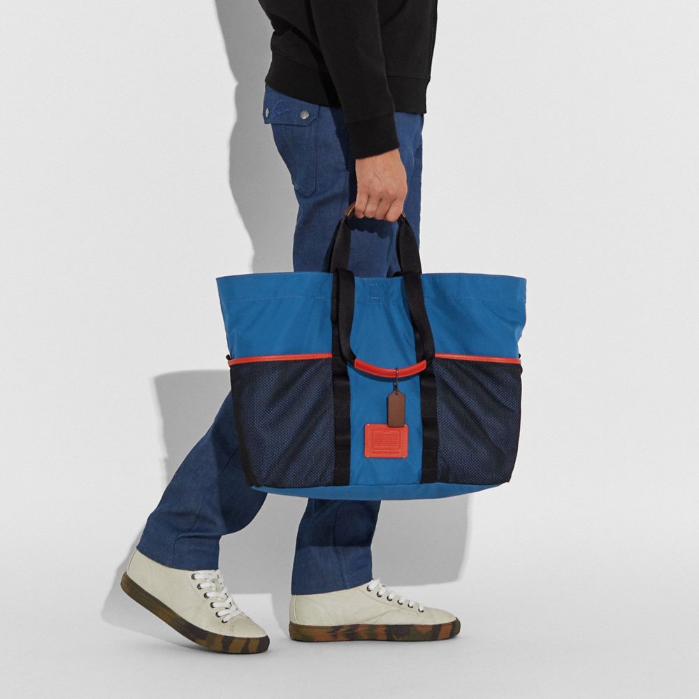 Reversible Pacer Tote In Signature Cordura® Fabric With Coach Patch