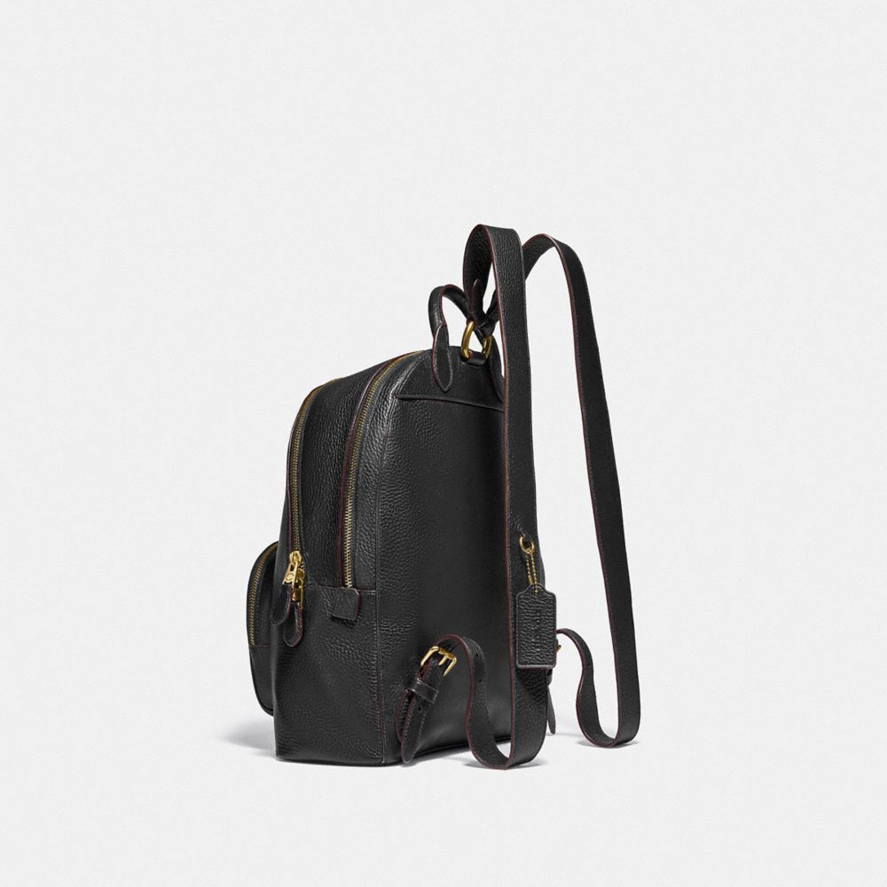 Coach leather carrie backpack sale