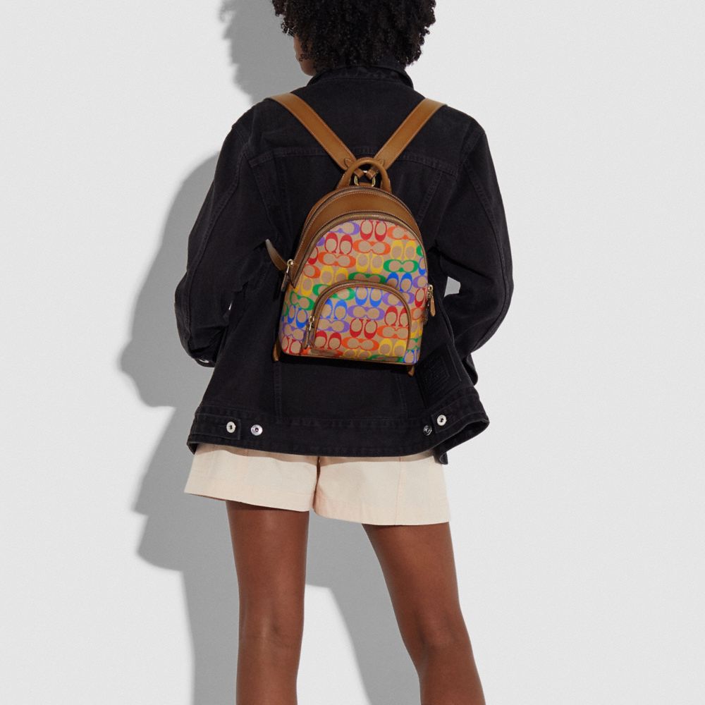 Rainbow best sale coach backpack