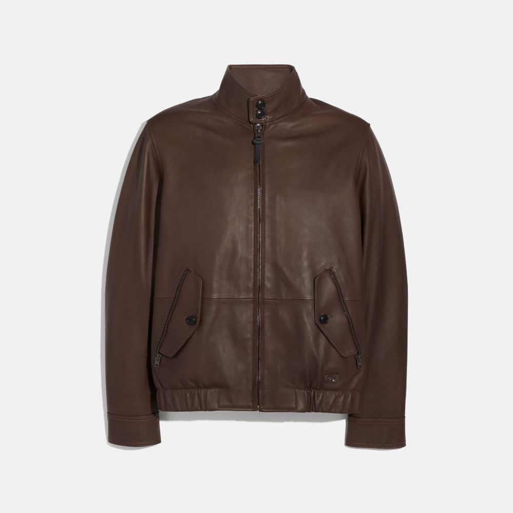 COACH® Outlet | Leather Jacket