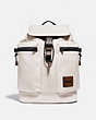 COACH®,PACER UTILITY BACKPACK WITH COACH PATCH,n/a,X-Large,JI/Bone,Front View