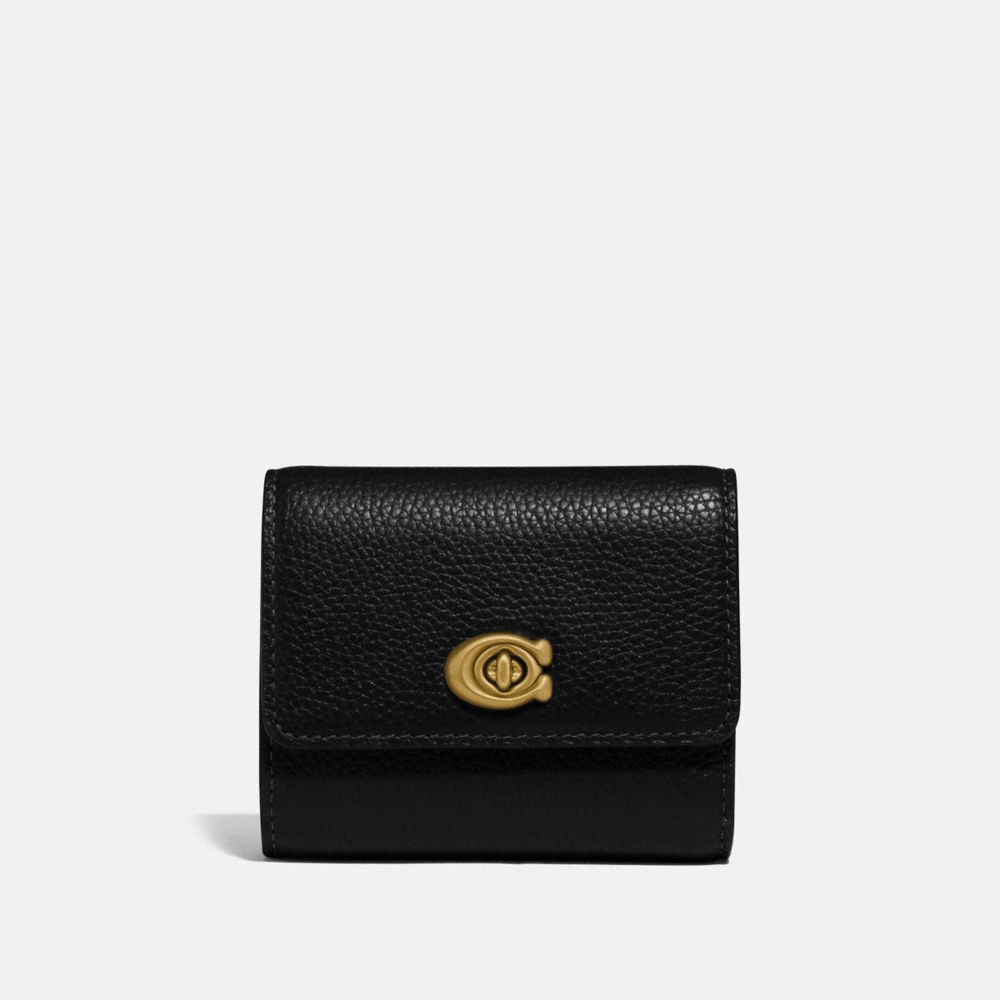 Small black coach on sale wallet