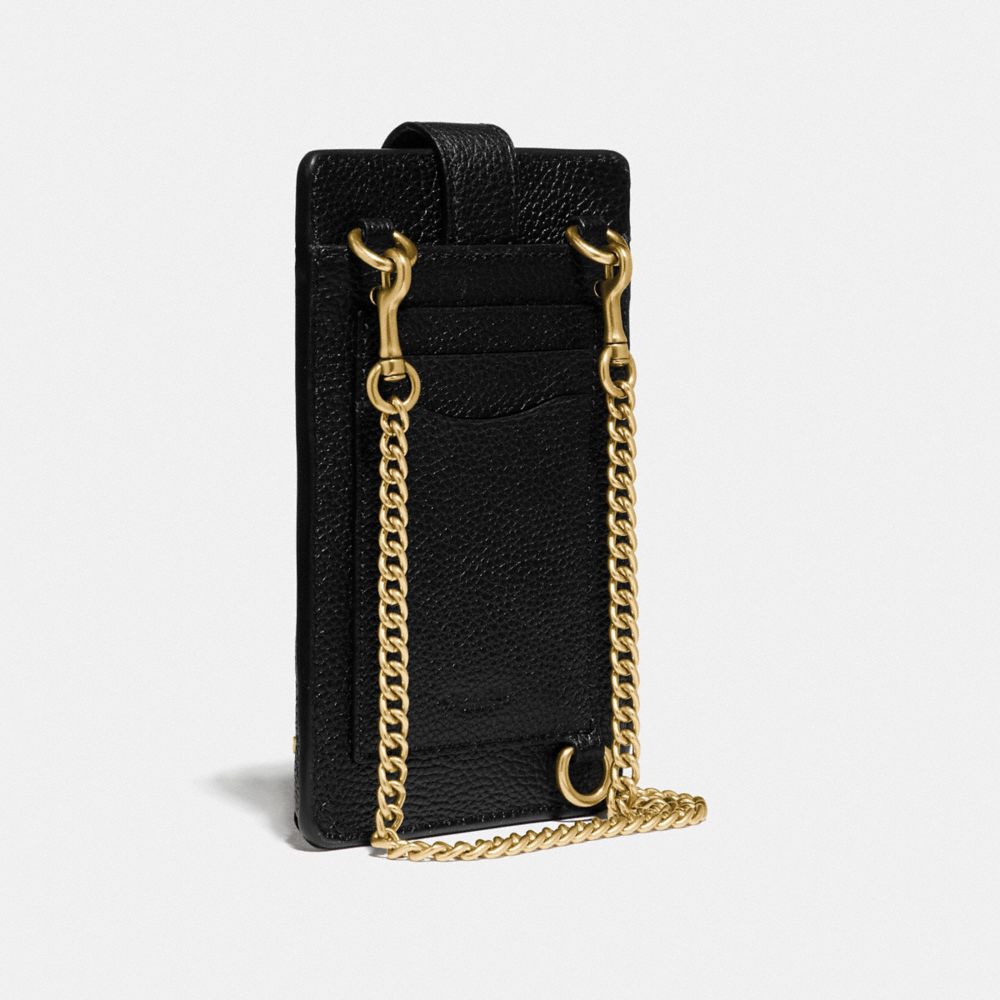 Turnlock chain phone crossbody in blocked signature canvas new arrivals