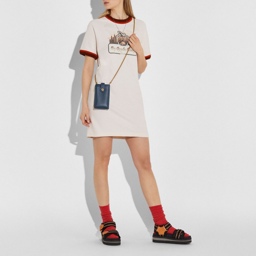 Turnlock Chain Phone Crossbody