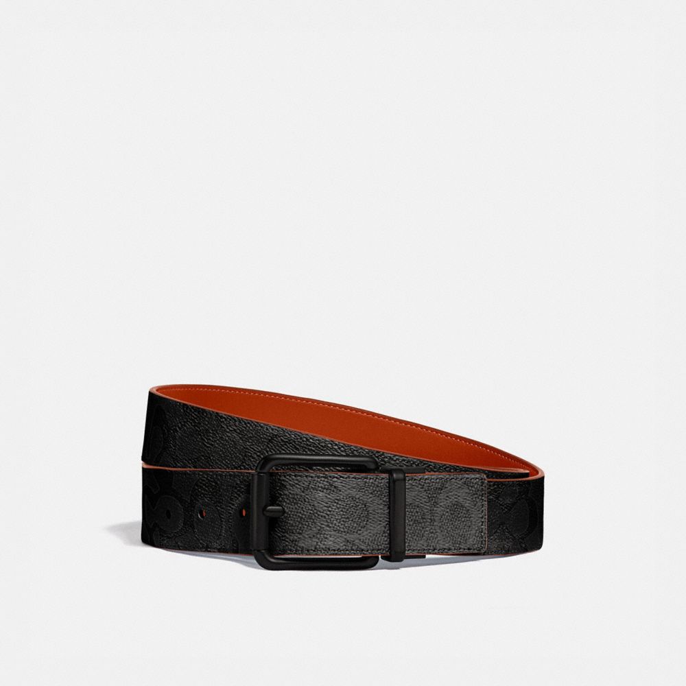 COACH®  Roller Buckle Cut To Size Reversible Belt, 38 Mm