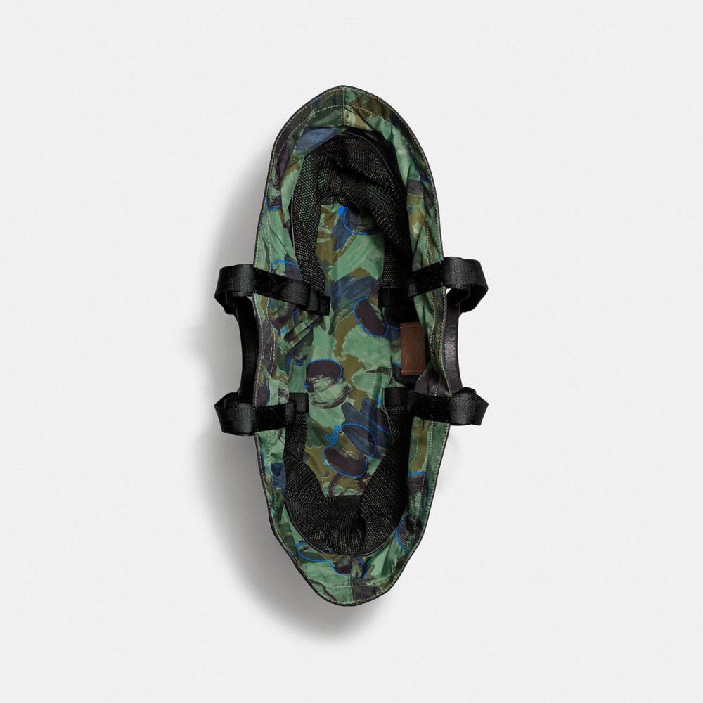 Reversible Pacer Tote In Signature Cordura® Fabric With Camouflage Apple Print And Coach Patch