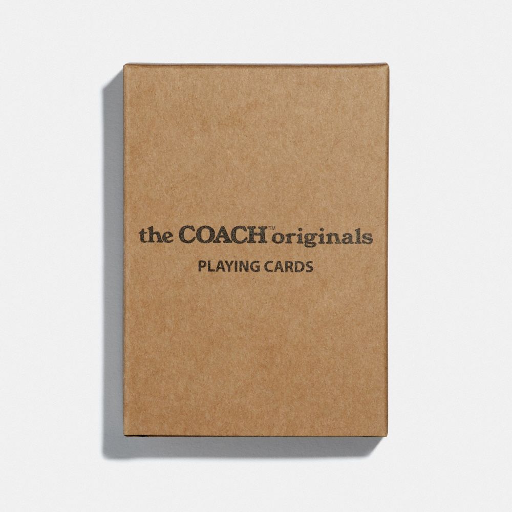 COACH® | Archive Leatherware Playing Cards