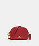 COACH®,MINI SERENA CROSSBODY,Leather,Mini,Gold/1941 Red,Front View
