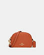 COACH®,MINI SERENA CROSSBODY,Leather,Mini,Gold/Ginger,Front View