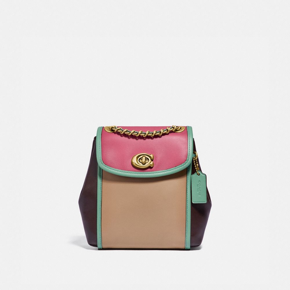 COACH Parker Convertible Backpack 16 In Colorblock COACH