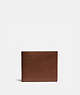 COACH®,SLIM BILLFOLD WALLET,Sport calf leather,Saddle,Front View