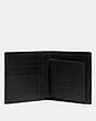 COACH®,3-IN-1 WALLET,Calf Leather,Black,Inside View,Top View