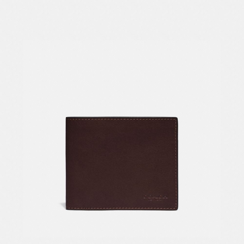 Coach slim billfold id wallet hot sale