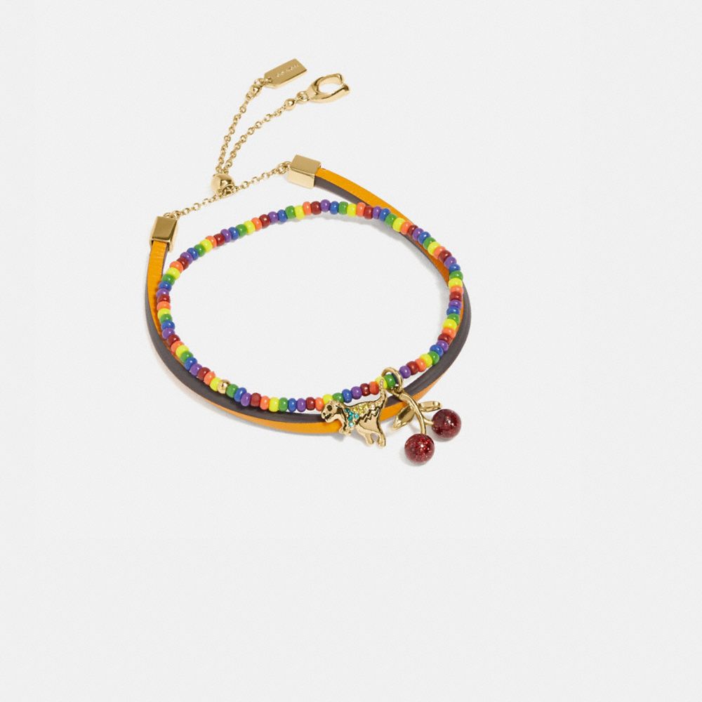 Rainbow Charm Friendship Bracelet Set