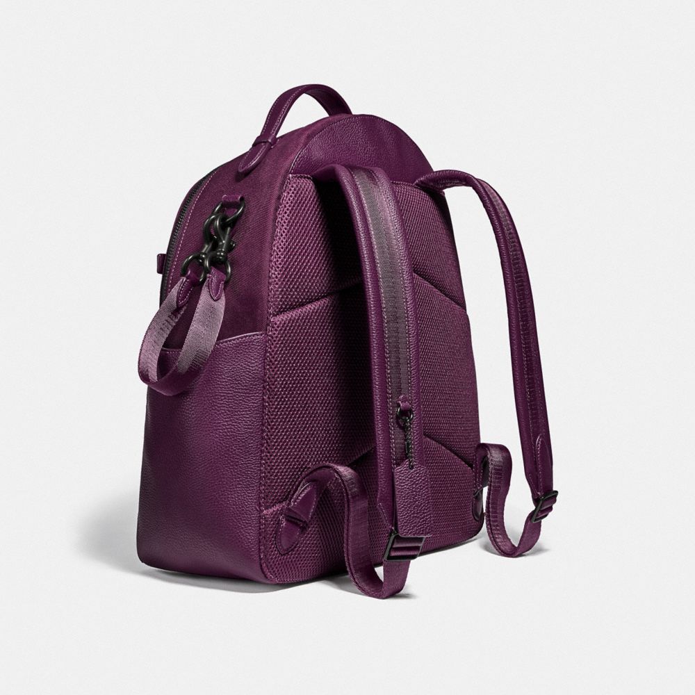 COACH®,SAC À DOS BABY,Étain/Mûre,Angle View