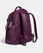 COACH®,BABY BACKPACK,Nylon,X-Large,Pewter/Boysenberry,Angle View