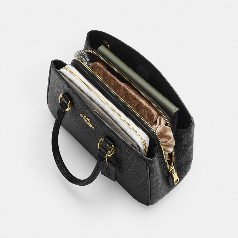 COACH®,Savannah Small Carryall Bag,,Inside View, Top View