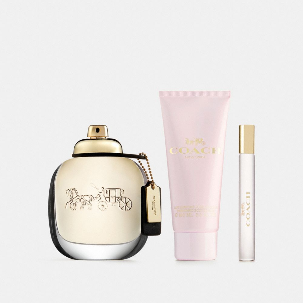 Coach perfume and online lotion set