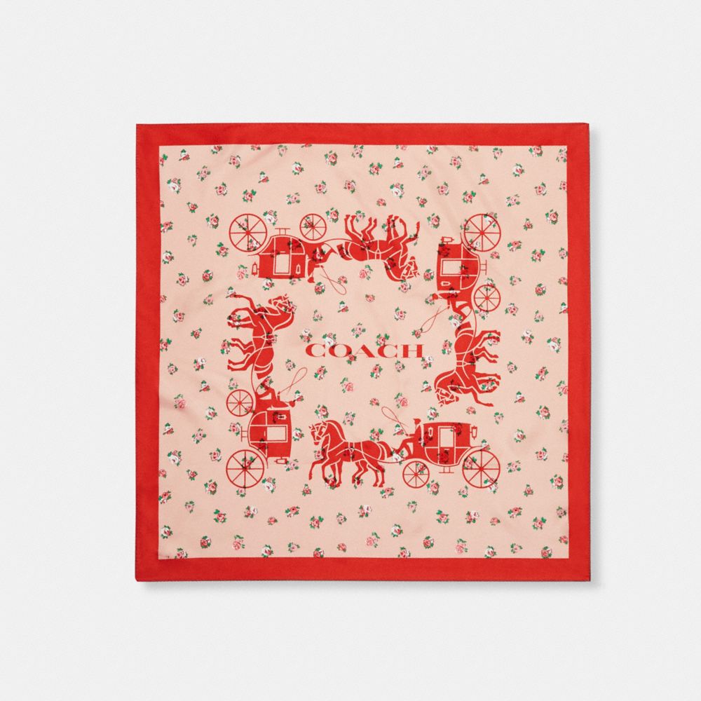 coach silk scarves