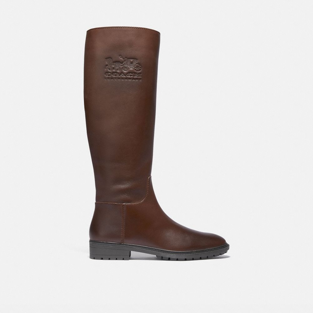 Coach narrow hotsell calf boots