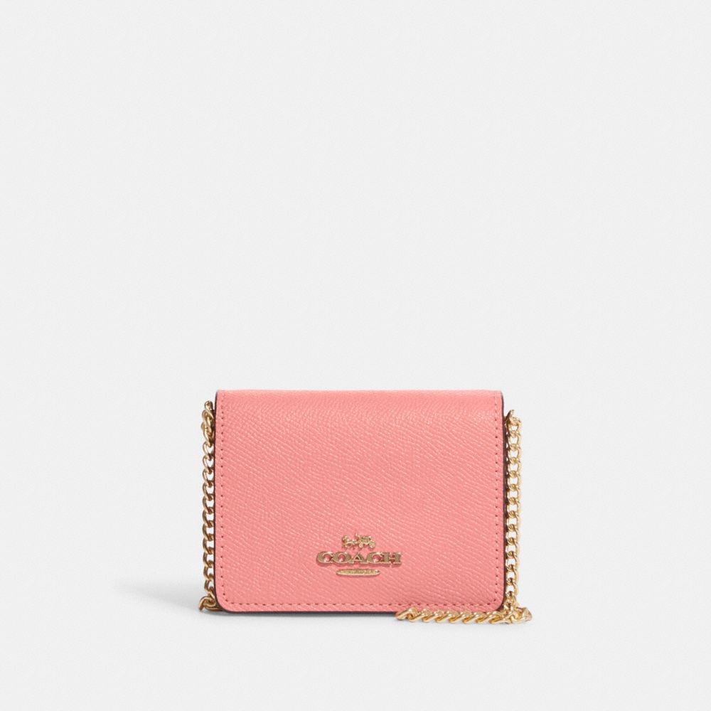 mini coach purse with gold chain｜TikTok Search