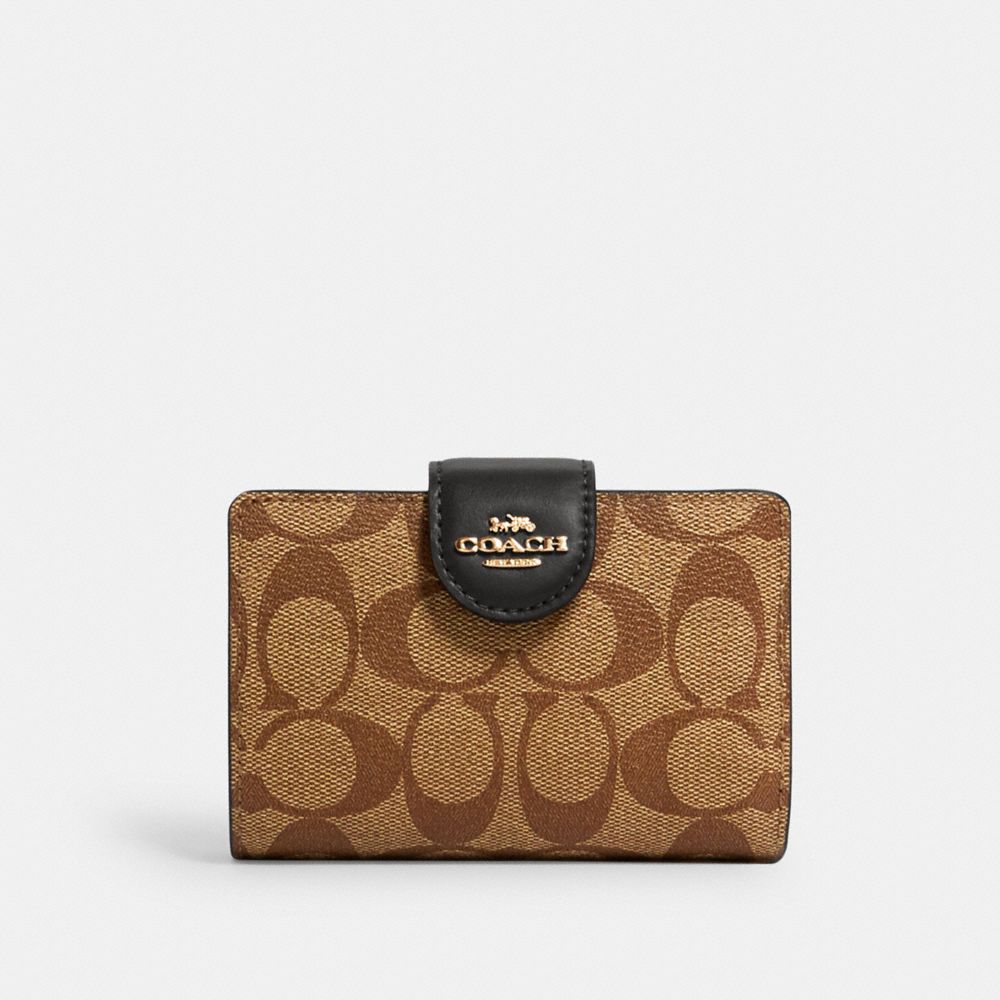 Coach Medium Corner Zip Wallet