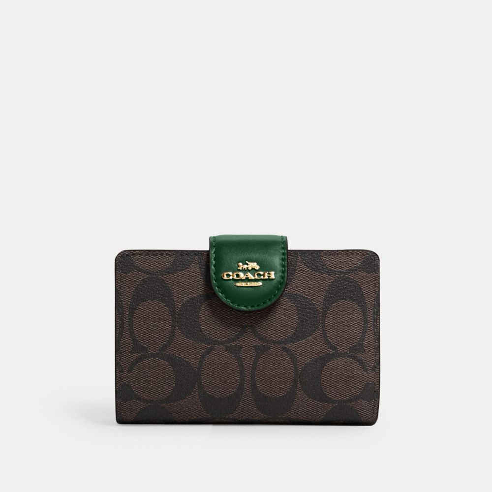 Zip Key Chain Pouch Brown Mono / Classic