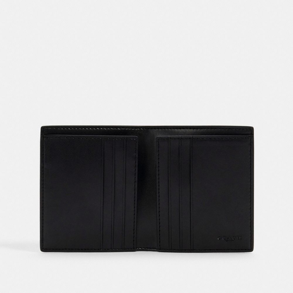 North/South Slim Bill Wallet In Signature Canvas