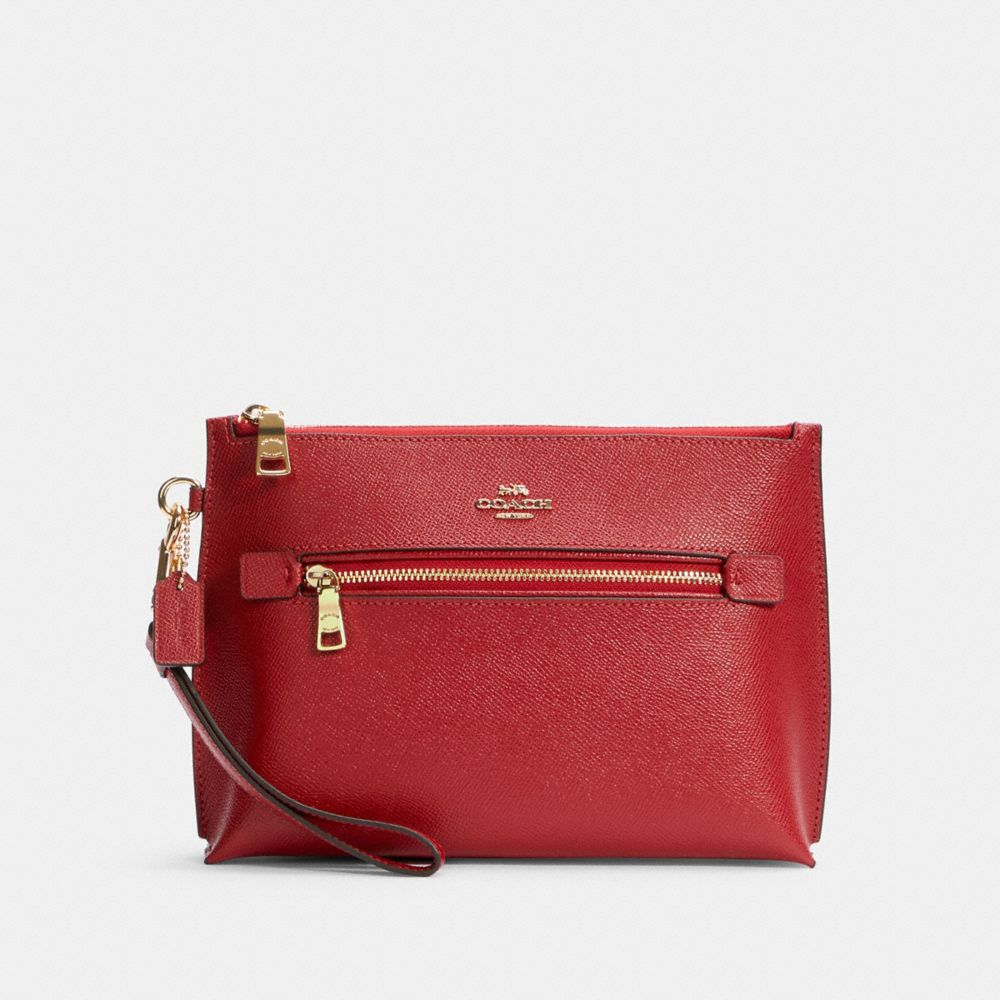 COACH®,Rowan Pouch,,Front View