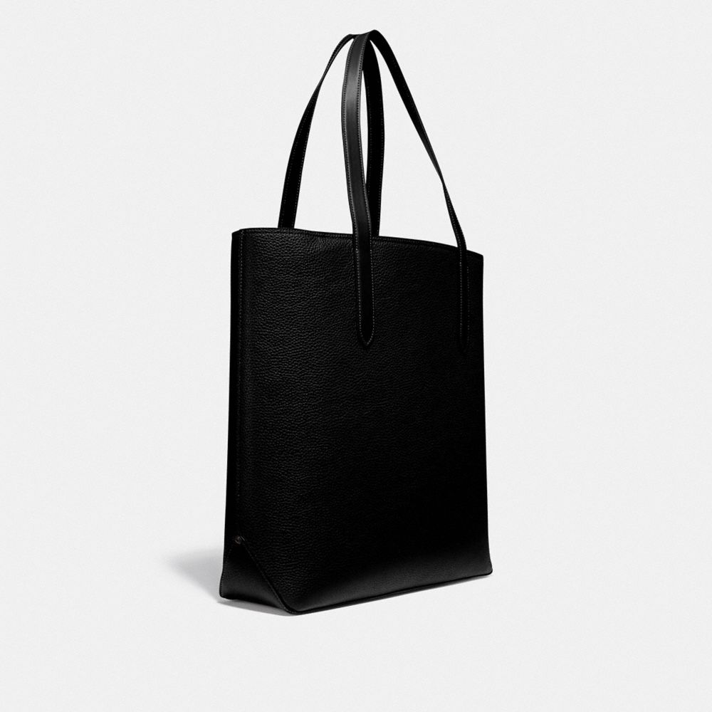 COACH®,Gotham Tall Tote Bag 34,,Angle View