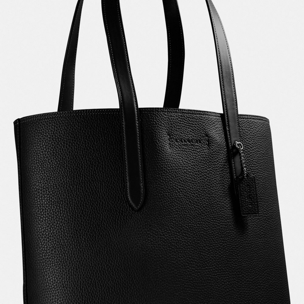 COACH®  Gotham Tall Tote In Signature Leather