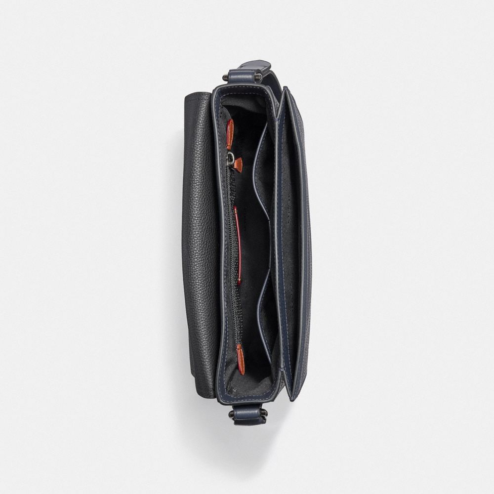 COACH®,ゴッサム メッセンジャー 27,メッセンジャー&ボディバッグ,ﾐｯﾄﾞﾅｲﾄ ﾈｲﾋﾞｰ