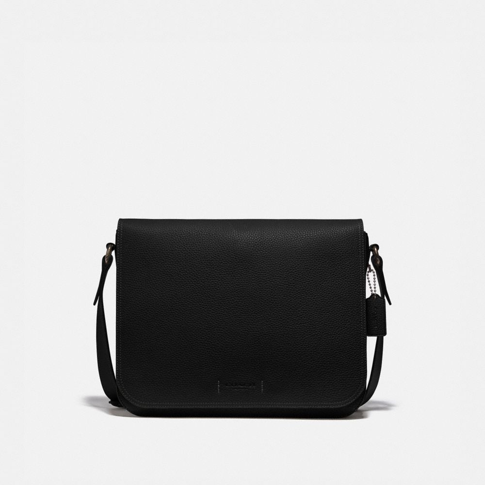 COACH Gotham Messenger Bag in Black for Men