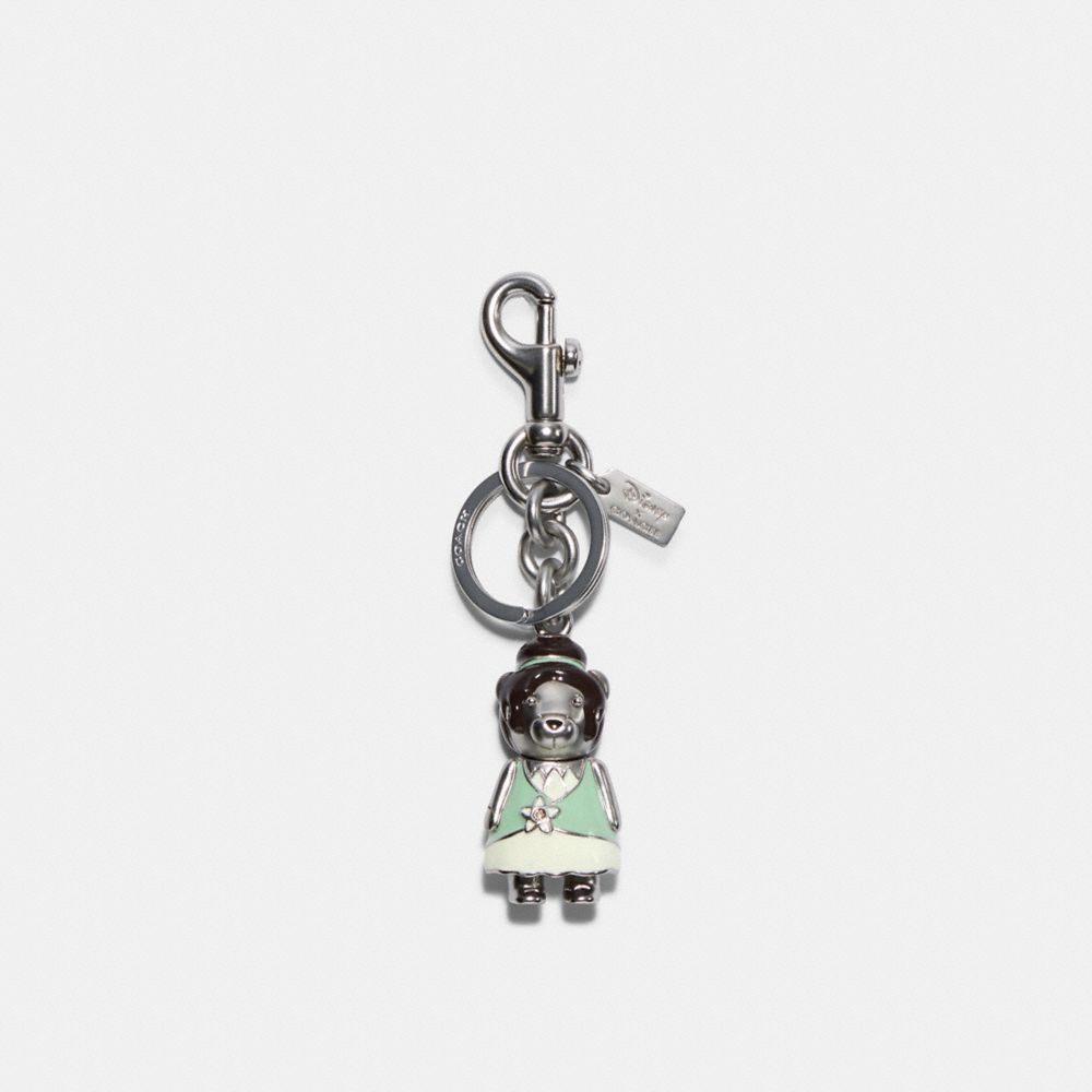 Coach Outlet Bear Bag Charm in Metallic