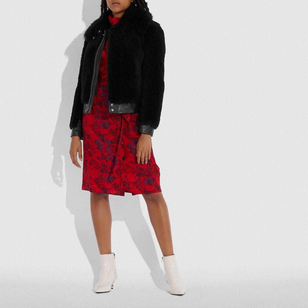 Short Shearling Jacket