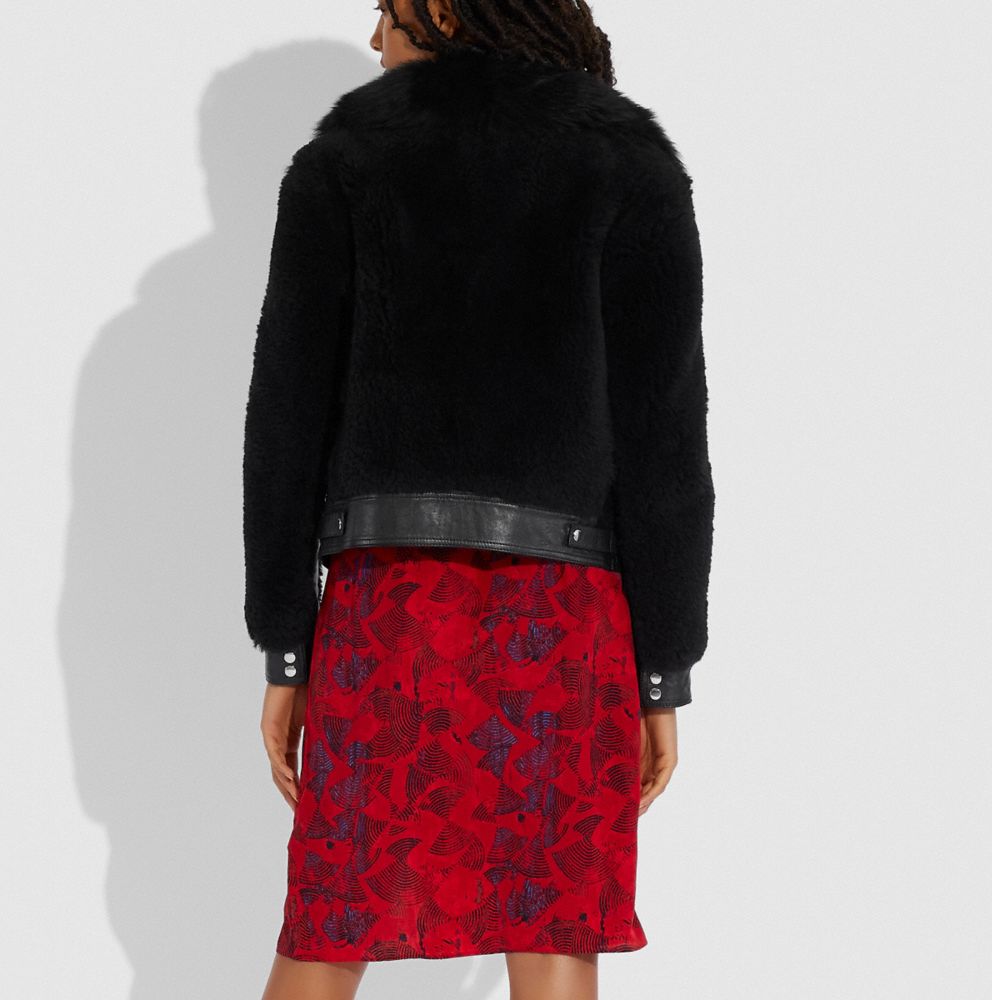 Short Shearling Jacket