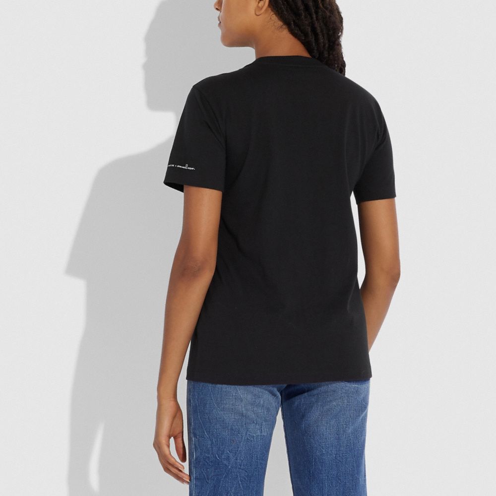 COACH®,Coach X Jean Michel Basquiat T Shirt,,Scale View