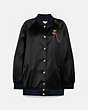 Coach X Jean Michel Basquiat Oversized Varsity Jacket