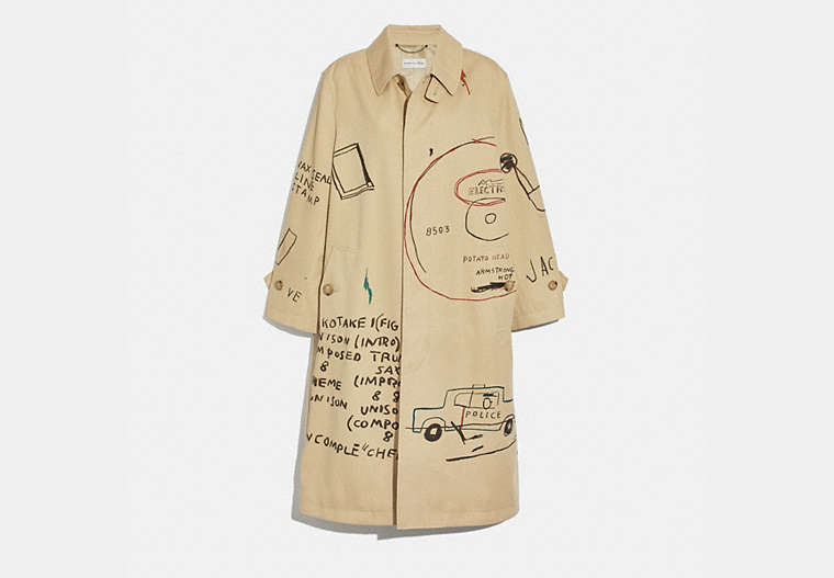 Coach X Jean Michel Basquiat Coat