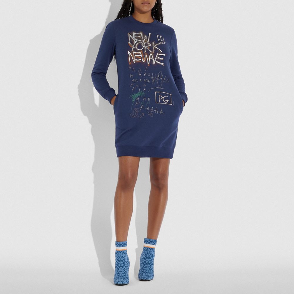 Robe sweat Coach X Jean Michel Basquiat