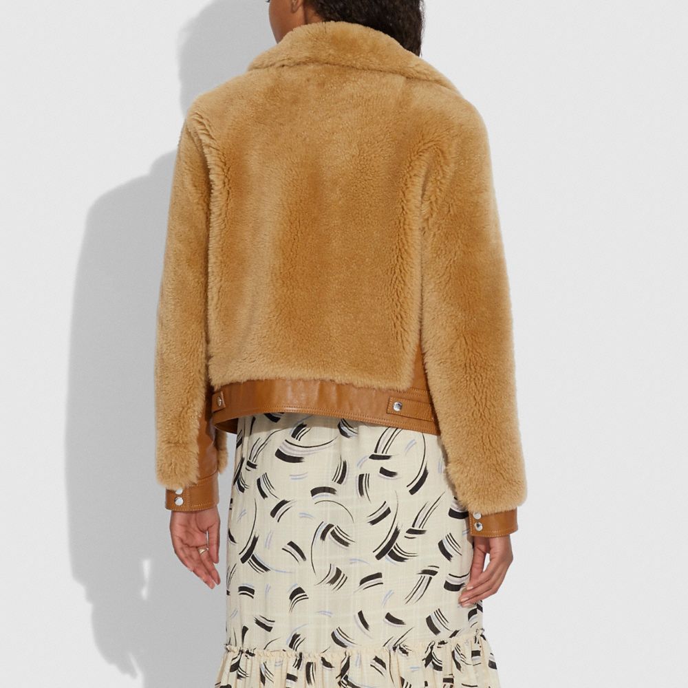 Short Shearling Jacket