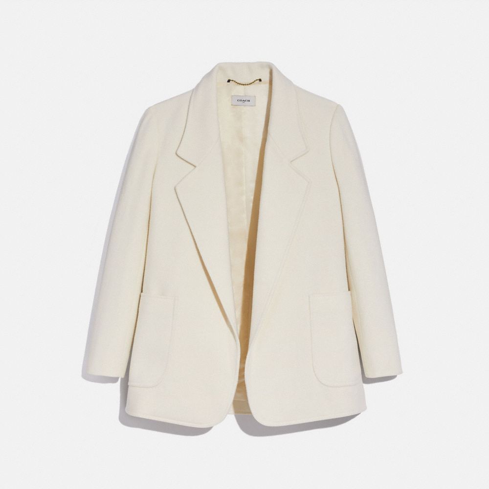 Open Front Wool Blazer | COACH®