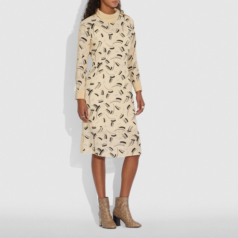 Robe coup de pinceau